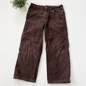 Brora Kids 5-6 yr Boys Corduroy Trousers in Brown